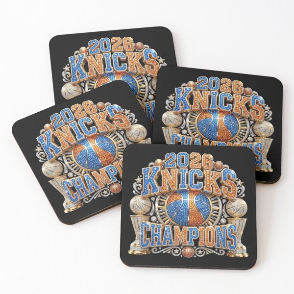 Item preview, New York Knicks Champions 2026, NY Knicks Gold, Blue & Orange Art designed and sold by DigiAngDesigns.
