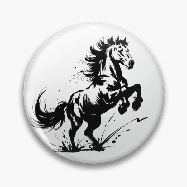 Item preview, Powerful wild horse rearing and running forward designed and sold by 123ks.