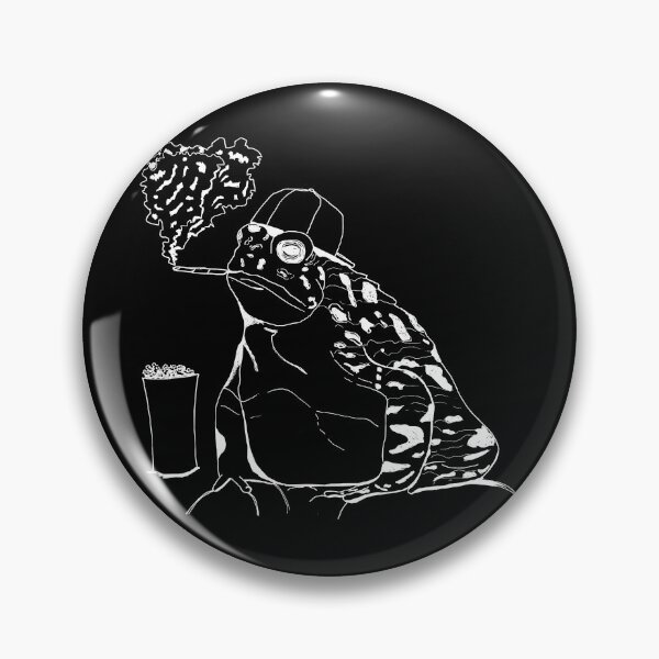 Item preview, Smoky Thoughts: The Thinking Toad - Dark Version designed and sold by BarnBurns.