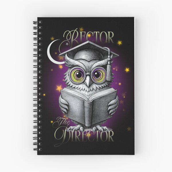 Item preview, Rector The Director Magical Wise Owl Poster Art designed and sold by AXENT Designs.