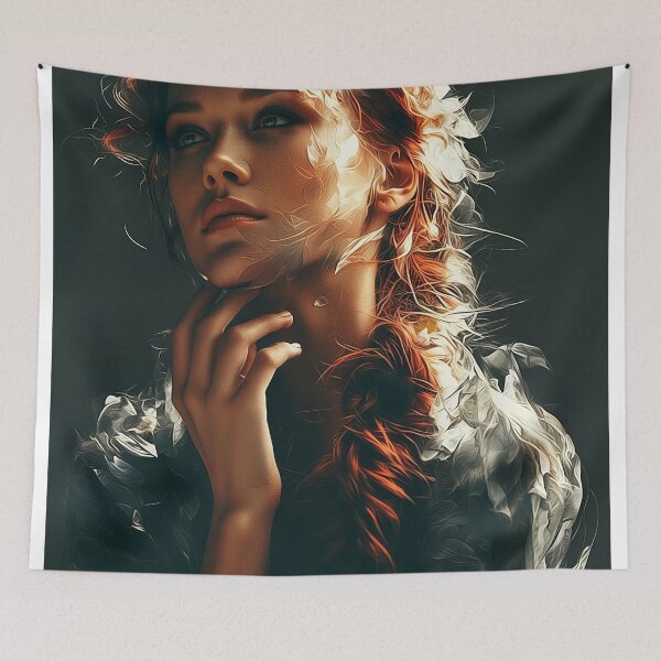Item preview, Veil of Sunlit Resolve designed and sold by oanaunciuleanu.