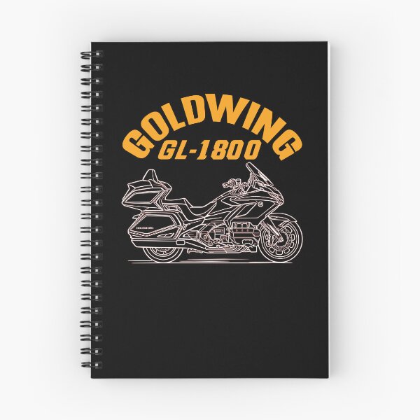 Artikelvorschau, Goldwing GL1800 Touring Motorrad-T-Shirt Premium Cruiser Grafik für Langstreckenfahrer entworfen und verkauft von ColorRebel.