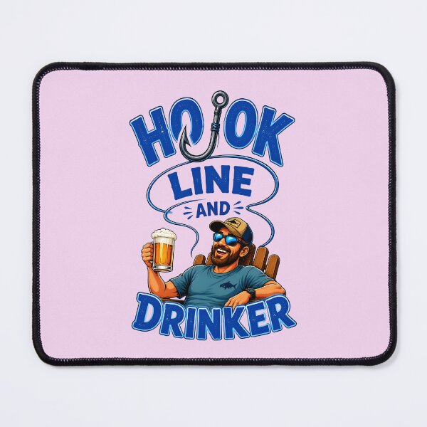 Item preview, HOOK LINE AND DRINKER DESIGN 2 designed and sold by DigitalandPhoto.