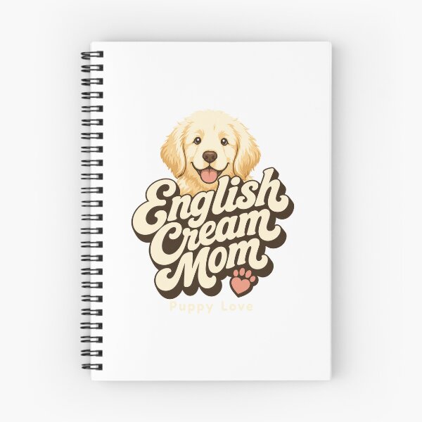 Item preview, English Cream Golden Retriever Mom, Puppy Love designed and sold by pirminio.
