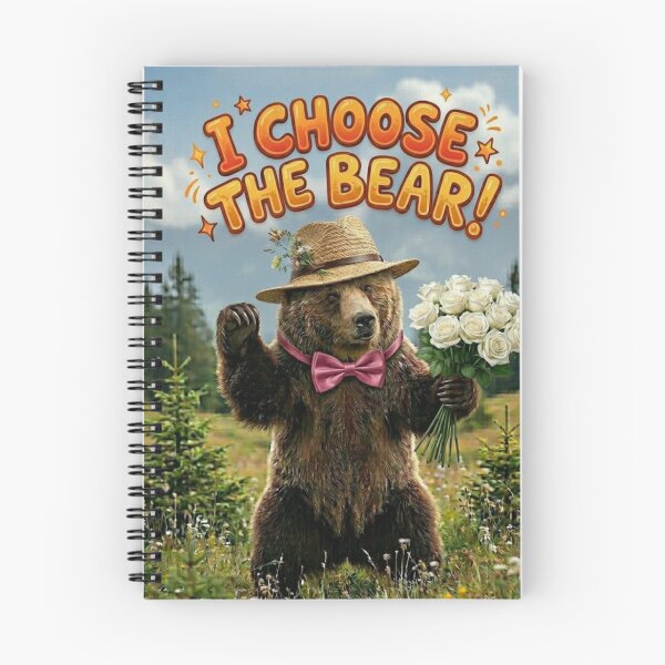 Item preview, I Choose The Bear designed and sold by Flirt-Teez.