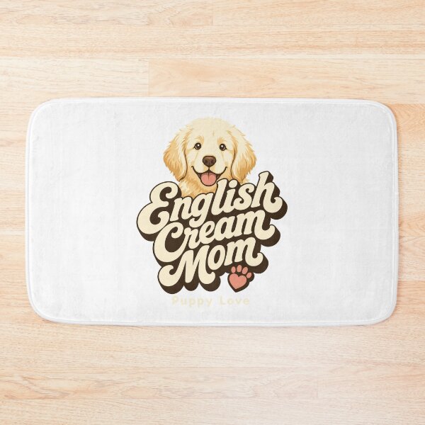 Item preview, English Cream Golden Retriever Mom, Puppy Love designed and sold by pirminio.