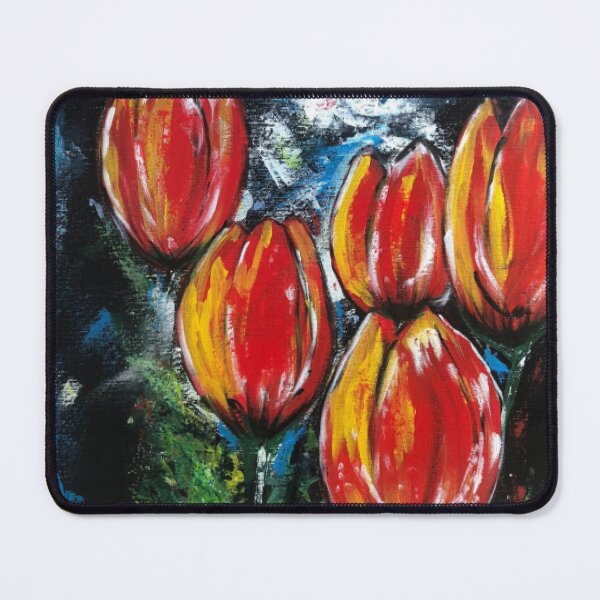 Item preview, Vibrant Red Tulips designed and sold by zoricfluomaurne.