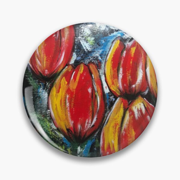 Item preview, Vibrant Red Tulips designed and sold by zoricfluomaurne.