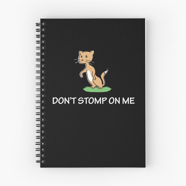Item preview, Don't Stomp On Me Weasel (Dark background) designed and sold by WayOfTheWeird.