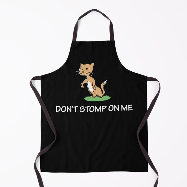 Item preview, Don't Stomp On Me Weasel (Dark background) designed and sold by WayOfTheWeird.