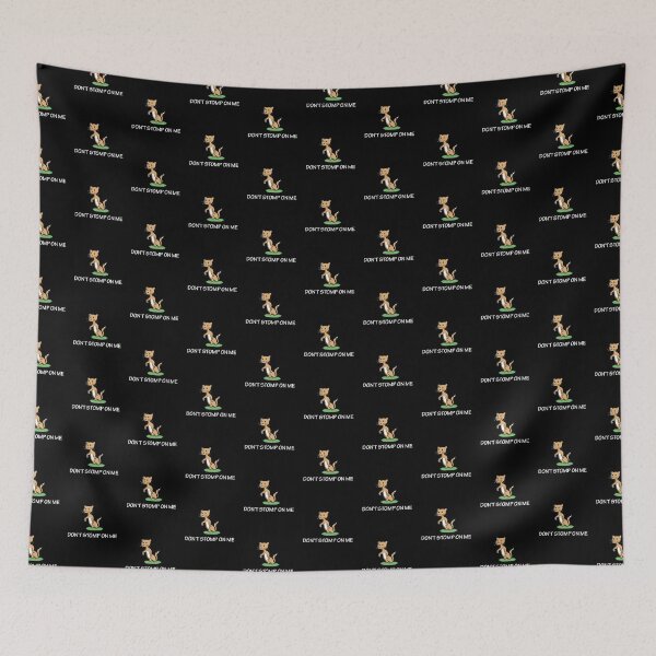 Item preview, Don't Stomp On Me Weasel (Dark background) designed and sold by WayOfTheWeird.