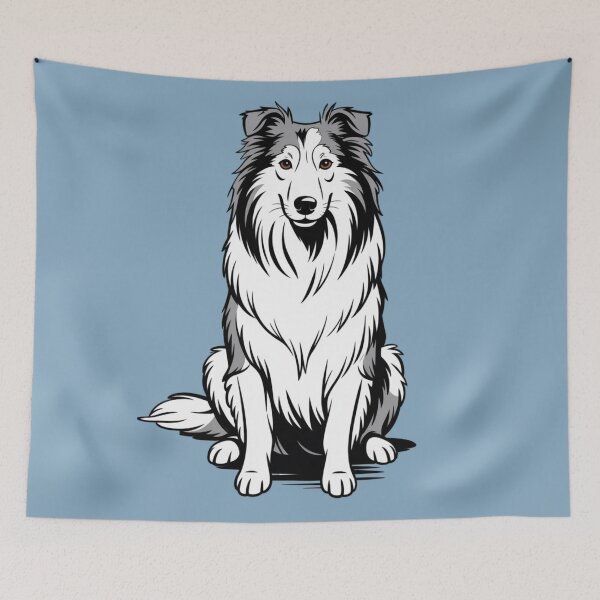 Item preview, collie dog designed and sold by 123ks.