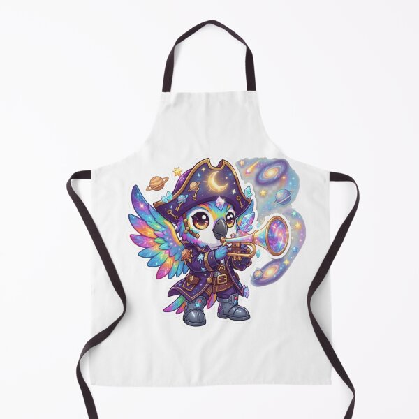 Item preview, Cosmic Pirate Parrot Sticker designed and sold by Rasha-flow.