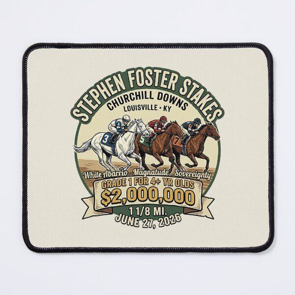 Item preview, Retro Style 2026 Stephen Foster Stakes horse racing gifts designed and sold by Ginny Luttrell.