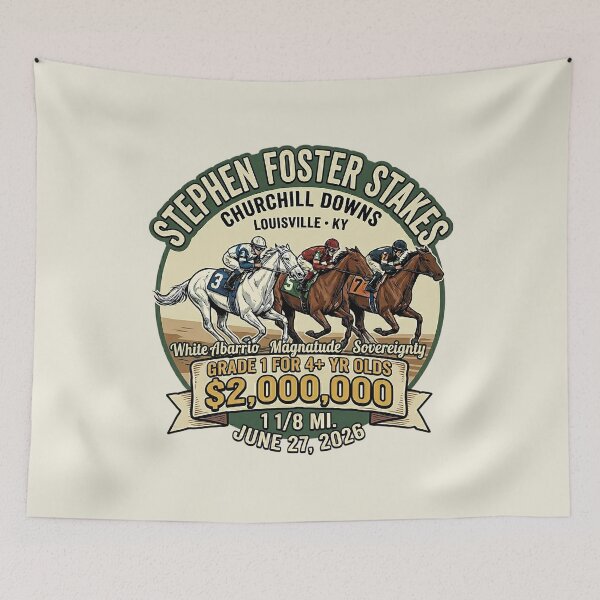 Item preview, Retro Style 2026 Stephen Foster Stakes horse racing gifts  designed and sold by Ginny Luttrell.