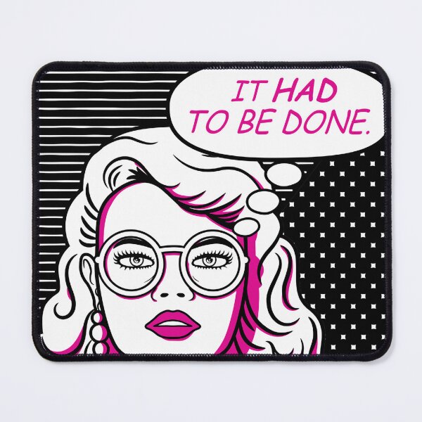 Item preview, It Had To Be Done│Magenta Edition│ designed and sold by arüpodesign.