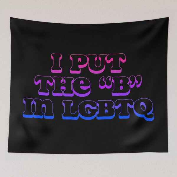 Item preview, I Put the B in LGBTQ designed and sold by sillyjess.