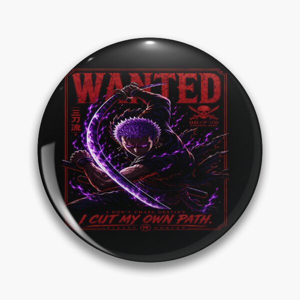Item preview, I Cut My Own Path - Roronoa Zoro- Wanted Dark Aesthetic Design designed and sold by Trinidesigns123.