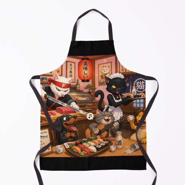 Item preview, Funny Sushi Restaurant  designed and sold by AlexJester Store .