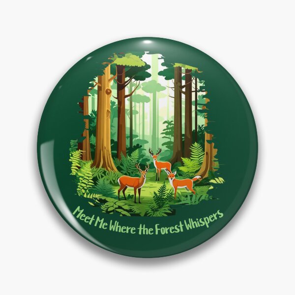 Item preview, Meet Me Where the Forest Whispers Woodland Deer & Fox Cottagecore Nature Design designed and sold by Sachie's Studio.