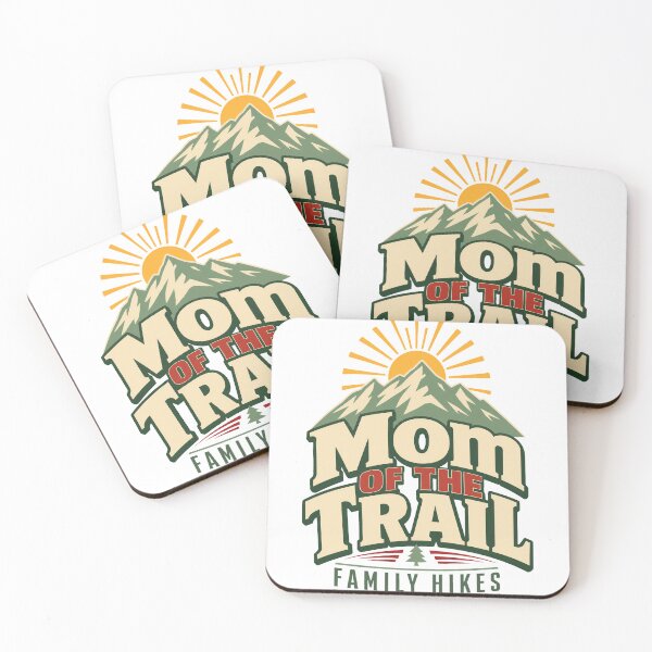 Item preview, Mom Of The Trail for Family Hikes Mountain designed and sold by pirminio.