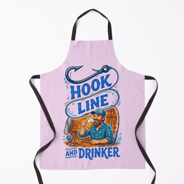 Item preview, HOOK LINE AND DRINKER DESIGN 3 designed and sold by DigitalandPhoto.
