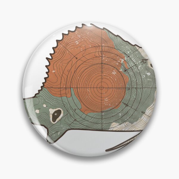 Item preview, Topographic Sailfish Saltwater Explorer designed and sold by castillomiami.