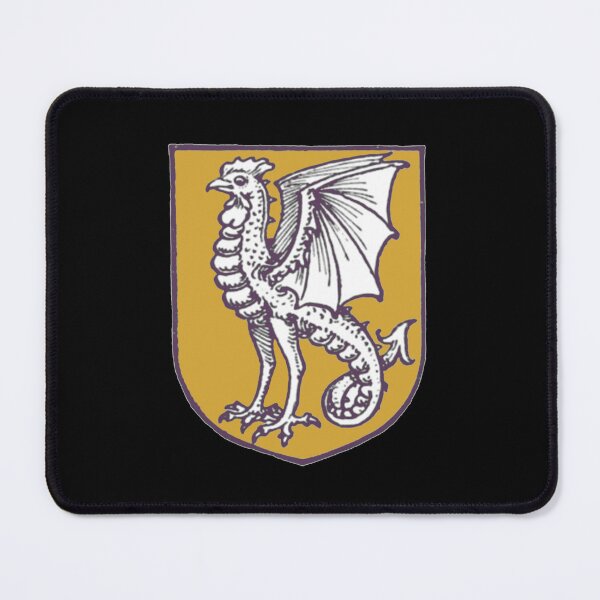 Item preview, Medieval Cockatrice Sigil (violet gold) designed and sold by Dungeon-Shop.