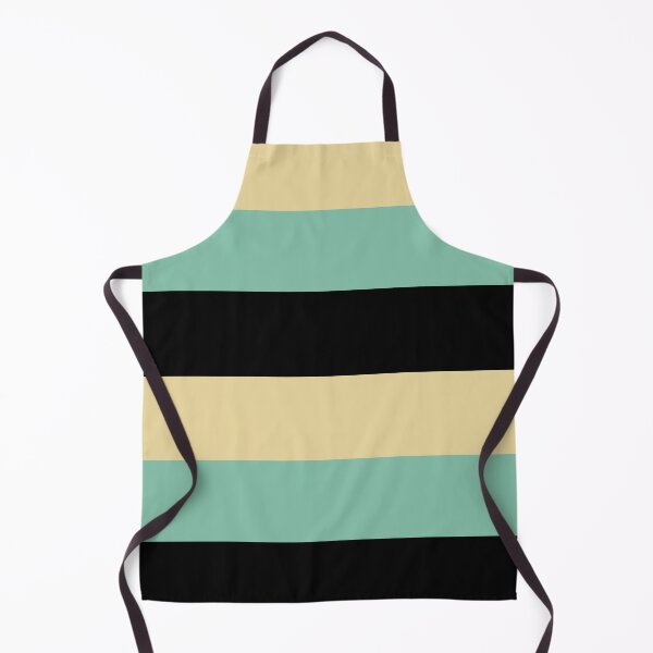 Item preview, Large stripes in black, light green and beige designed and sold by StefanStudioArt.