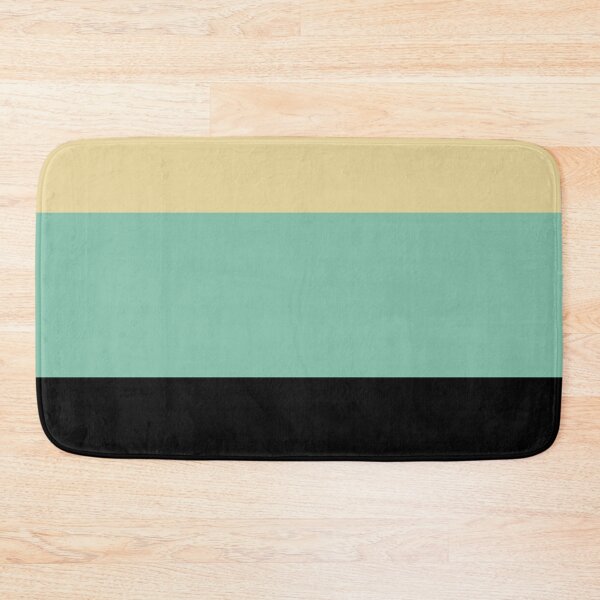 Item preview, Large stripes in black, light green and beige designed and sold by StefanStudioArt.