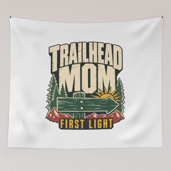 Item preview, Trailhead Mom First Light Hiking Adventure designed and sold by pirminio.