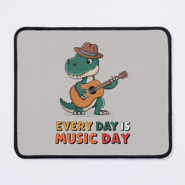 Item preview, Guitar Dinosaur - World Music Day designed and sold by Art-Arcade6.