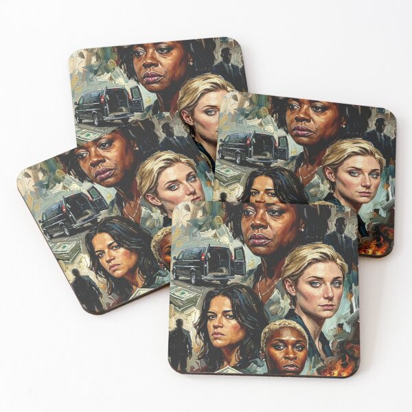 Item preview, The Heist of Their Lives – Widows Fine Art Print designed and sold by Art's Diner.