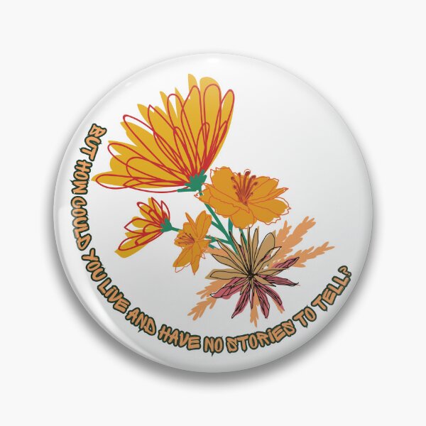 Item preview, but how could you live and have no stories to tell? Graffiti Flower Petal Art Statement designed and sold by print-et-al.