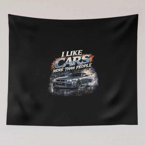 Item preview, I like cars more than people designed and sold by TMTD Productions.