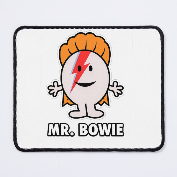 Item preview, Mr. Bowie – Funny Retro Music Parody Character Design | Pop Culture Humour Graphic designed and sold by GarnerSupplyCo.