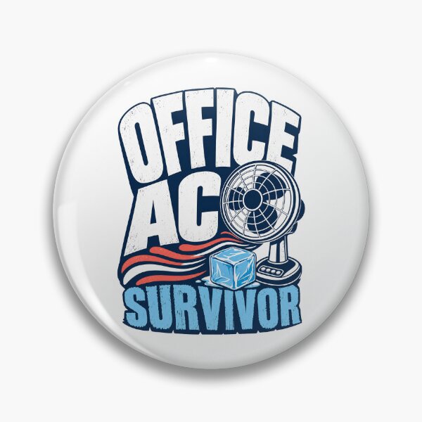 Item preview, Office AC Survivor Funny Employee Workplace designed and sold by pirminio.