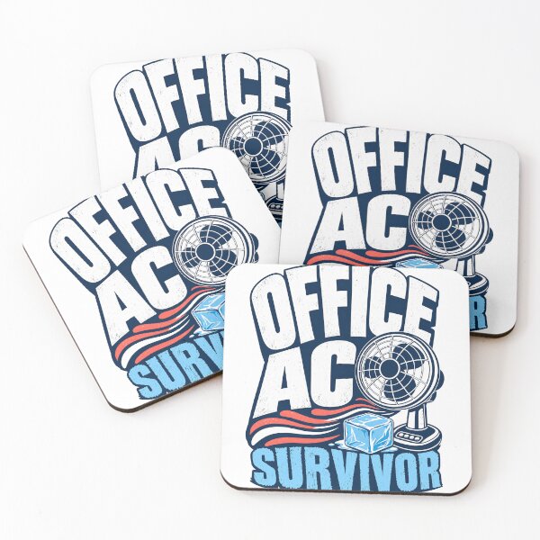 Item preview, Office AC Survivor Funny Employee Workplace designed and sold by pirminio.