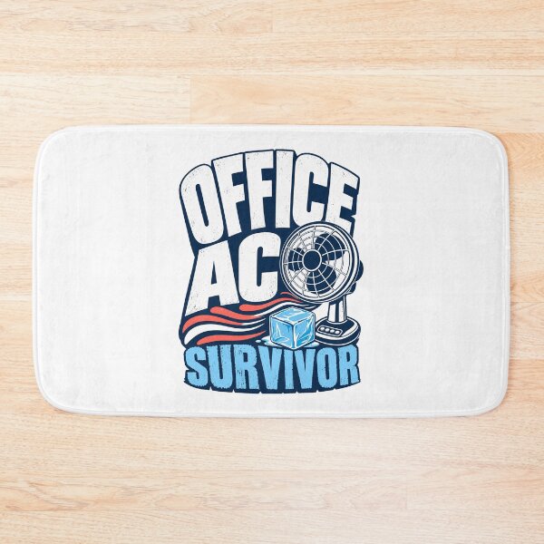 Item preview, Office AC Survivor Funny Employee Workplace designed and sold by pirminio.