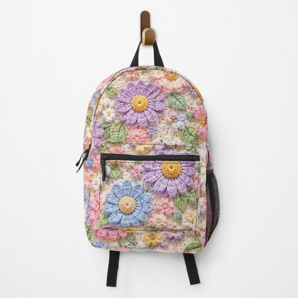 Item preview, Pastel Crochet Daisy Field Patterns designed and sold by Aramdesing.