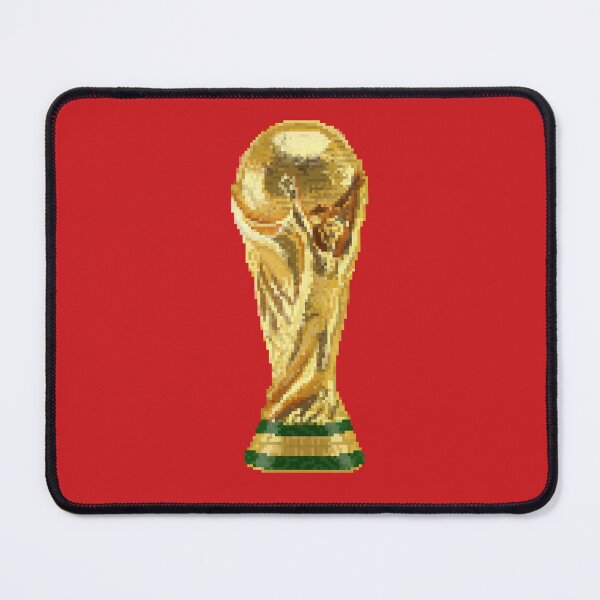 Item preview, Pixelated World Cup Trophy designed and sold by ItsEraArt.