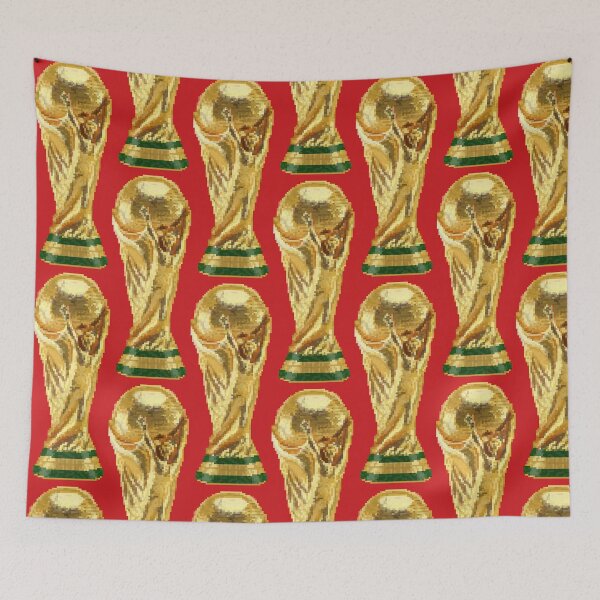 Item preview, Pixelated World Cup Trophy designed and sold by ItsEraArt.