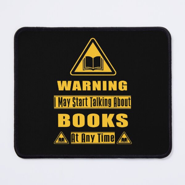 Item preview, Book Lover's Warning Sign designed and sold by HavenDesign.