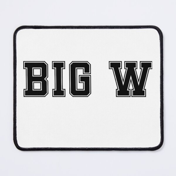 Item preview, Big W - athletic words designed and sold by RebelHeroUK.