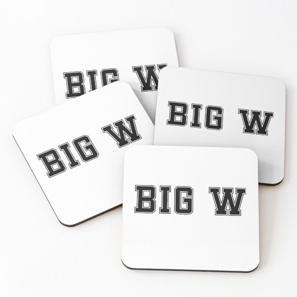 Item preview, Big W - athletic words designed and sold by RebelHeroUK.