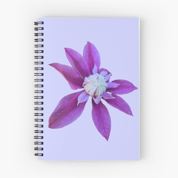 Item preview, Purple Clematis Bloom Die Cut designed and sold by JoyousArt4u.