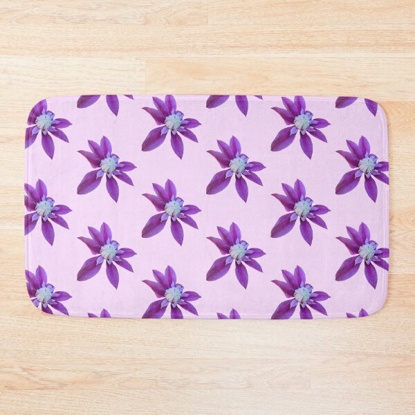 Item preview, Purple Clematis Bloom Die Cut designed and sold by JoyousArt4u.