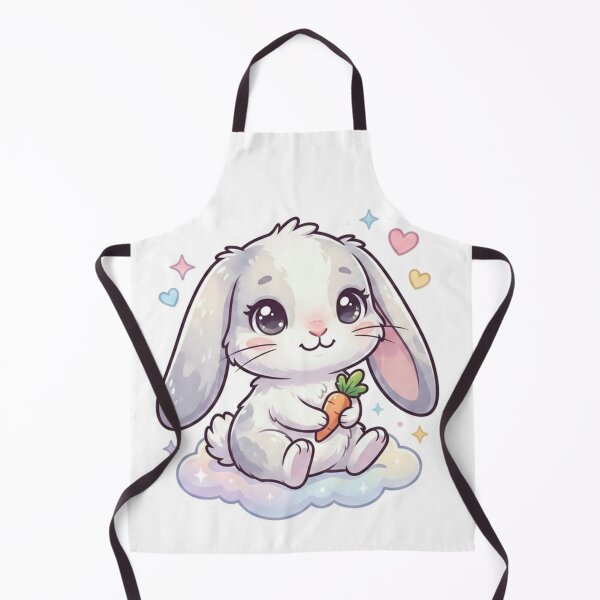 Item preview, Cute Bunny with Carrot Sticker PNG designed and sold by Rasha-flow.