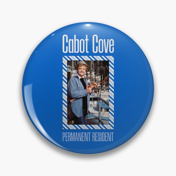 Item preview, Cabot Cove Permanent Resident (on Blue) designed and sold by PawsitiveMum3.