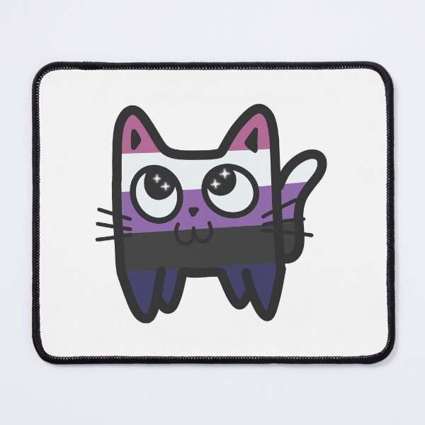 Item preview, Genderfluid kitty pride month designed and sold by Jamf-art.